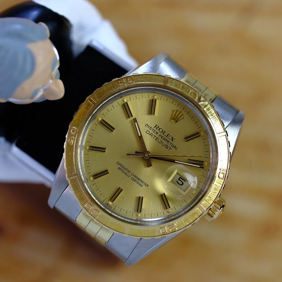 Rolex Mens Datejust 16253 Thunderbird Champagne - Picture 3 of 6